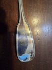 Huge  Heavy  Samuel Kirk Coin Silver Fiddle Thread Ladle 13 