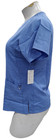 Vera Bradley Halo Nettie V6109 Ceil Blue  ceil  V-neck Scrub Top