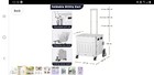Collapsible Rolling Utility Cart With Lid Foldable Shopping Trolley With Wheels