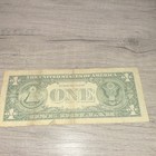  1 Us Dollar Error Note 2013 Circulated Missing Portrait Serial F04325104