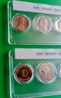 1976-2026 Denver Us Coin Set 200th   250th Anniversary Of America Au unc