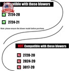 Stocky Car Drying Nozzle Fits Milwaukee Leaf Blowers  1 Pack