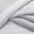 Ultra Soft 6 Pack Cotton Towel Set  Contains 2 Bath 6 Light Grey 