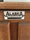 Alaska The Daffodil Antique Wooden Ice Box Muskegon Michigan 2 Doors