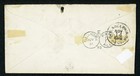  bermuda  1883 Cover To Philadelphia   d Sg 19 x6  Blue Bar  1  Duplex Cancels