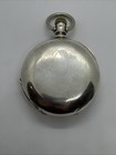 Aurora Gilt Gold 15 Jewel 3oz Coin Silver Hunting Case 1887 Antique Pocket Watch