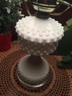 Beautiful Vintage Hobnail Milk Glass Lamp