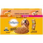 Pedigree Chopped Ground Dinner Wet Dog Food Variety Pack  13 2 Oz  24 Pack 