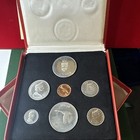 1967 Royal Canadian Mint Ottawa 7 Coins Set With Confederation Medal