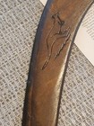 Australia Boomerang 18  Composite Wood  Kangaroo Vintage