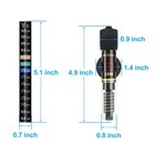 Mini Aquarium Heater 25w Small Fish Tank With Thermometer