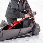 Eskimo   Electric Auger Carry Bag  Storage  Gray  46078