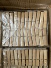 48 Pieces Bamboo Wooden Clothespin Wood Cloth Pin For Laundry Crafts