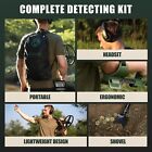Lcd Display Metal Detector 12 Inch Coil Gold Digger Hunter Ip68 Waterproof