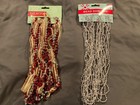 13 New Rite Aid Brand Christmas Bead Ribbon Garland 8 Ft Assorted Lot
