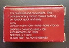 Lipstick Mirror Vintage Avon 1990  Nib Lipstick Holder Accesory