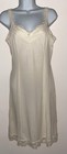 Vintage Olga Full Slip Dress Chemise Size 36 Lingerie Pristine Crisp Tag Ivory