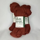 Vtg Dexter Featherweight Knitting Worsted 100  Virgin Wool Maroon Yarn 3 Skeins