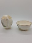 Vintage Royal Winton Grimwades Fox Hunting Creamer   Sugar Bowl Set England 1950