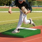 Shopsource Pitching Mound  Portable Lightweight For Baseball Softball  30x30x4in