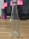 Amarillo Texas Vintage Good For Life Dr Pepper Bottle   Debossed   Clear   1940s