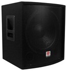 Rockville Sbg1158 15  800 Watt Passive Pro Dj Subwoofer  Mdf Cabinet pole Mount