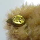 Vtg Steiff Miniature Blond Mohair Teddy Bear Germany 2 75  Tiny Ear Button Tag