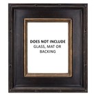 Museum Plein Aire Ornate Picture Frame - 8x10  Antique Black W gold Oil Painting