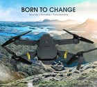 4k Hd Dual Camera Rc Fpv Wifi Portable Wide Angle Foldable Quadcopter Drone