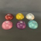 Vintage Emalox Norway Bowls  Set Of Six   4    Diameter