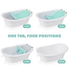 Frida Baby 4-in-1 Grow-with-me Bath Tub   Control The Flow Rinser Cup Bath Time