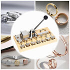 Making Jewelry Ring Bender Tool Hand Crank Ring Bracelet Press Bending Machine