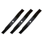 Set Of 3 Fits Woods Finish Mower Blades 72  L306 Rm306 Rm600 13404 31306 13404kt