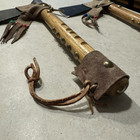  2  12    Tomahawk Bundle Native American Handmade 3    Blade Leather Wood Beads Set