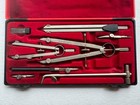 Koh-i-noor 25-120 Drawing Instrument Set Germany Vintage Compass Case