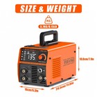 Flux Core Mig Welder 135a 110v 3-in-1 Mig arc lift Tig With Tig Welding Torch