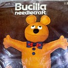 Vintage Bucilla Needlecraft Stuffed Soft Toy Willie Bear Fabric And Pattern 3631