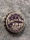Vintage Virginia Dare Vin-vie Grape Soda Bottle Cap Used Cork Lined     