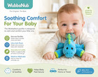 Wubbanub Bright Baby Pacifier  Baby Dino