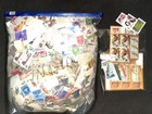 India Stamp Collection  Box Lot Unchecked Of Thousands  Over A Pound  ga 
