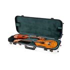 Crossrock Soprano-tenor Ukulele Case  Fiberglass Double Uke Hardshell