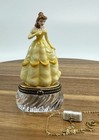 Phb Porcelain Hinged Trinket Box Beauty And The Beast - Belle With Necklace