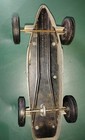 Vintage 1950s Maserati Racer Band Prix 53 Tin Friction Car Creamal Usa