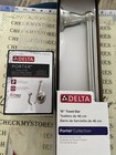 New Delta Ptr18-bn Porter 18 In  Towel Bar   Towel Hook brushed Nickel