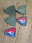 3  Lot Vietnam Era U s  Army 38th Infantry Badge Patch Rare Vtg