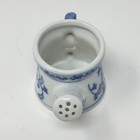 Vintage Mini White And Blue Chinoiserie Watering Can