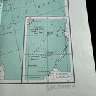 Vintage 1943 Map Of China Wwii Era Macmillan China Handbook Foldout 31  X 22 5 