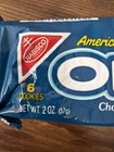 1992 Nabisco Oreo Chocolate Sandwich Cookies 2 Oz 6 Count Vintage Pack