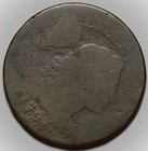 1795 Liberty Cap Large Cent - Plain Edge - Us 1c Copper Coin