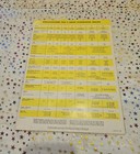 Original 1955 Studebaker Trucks Sales Brochure Fold Out Poster
